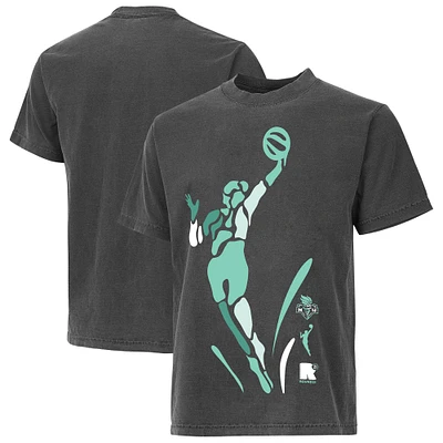 Unisex round21 Gray New York Liberty Victory T-Shirt