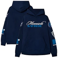 Unisex round21 Navy Minnesota Lynx Swish Pullover Hoodie