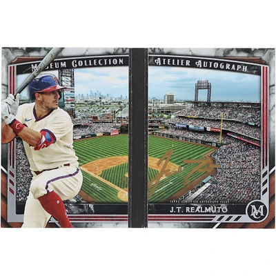 J.T. Realmuto Philadelphia Phillies Autographed 2022 Topps Museum Collection Atelier Autographs #AABC-JRE #22/25 Card