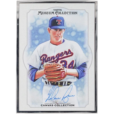 Nolan Ryan Texas Rangers Autographed 2013 Topps Museum Collection Framed Box Topper #CCBA-NR #5/5 Card