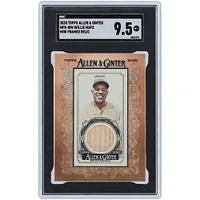 Willie Mays San Francisco Giants 2020 Topps Allen & Ginter Mini Framed Relic #MFR-WM SGC Authenticated 9.5 Card