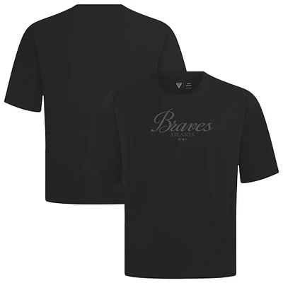 Men's Levelwear Atlanta Braves Ethereal Oversized Luxe Signature Knit T-Shirt