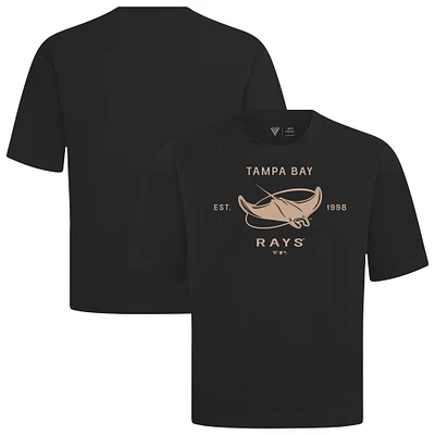 Men's Levelwear Tampa Bay Rays Crossway Oversized Luxe Signature Knit T-Shirt