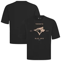 Men's Levelwear Toronto Blue Jays Crossway Oversized Luxe Signature Knit T-Shirt