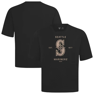 Men's Levelwear Seattle Mariners Crossway Oversized Luxe Signature Knit T-Shirt