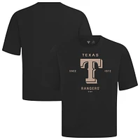 Men's Levelwear Texas Rangers Crossway Oversized Luxe Signature Knit T-Shirt
