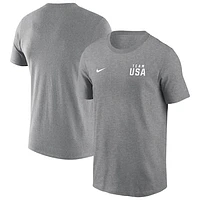 Men's Nike  Gray Team USA Issue Legend Performance T-Shirt