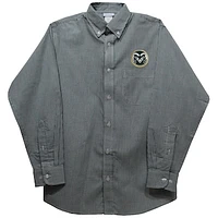 Infant Vive La Fete Green Colorado State Rams Gingham Button-Down Long Sleeve Shirt