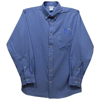 Infant Vive La Fete Royal Memphis Tigers Gingham Button-Down Long Sleeve Shirt