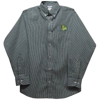 Infant Vive La Fete Green Missouri Southern State Lions Gingham Button-Down Long Sleeve Shirt