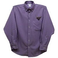Infant Vive La Fete Purple Minnesota State Mavericks Gingham Button-Down Long Sleeve Shirt
