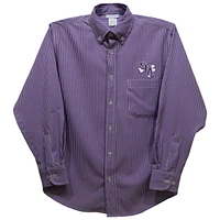 Infant Vive La Fete Purple Stephen F Austin Lumberjacks Gingham Button-Down Long Sleeve Shirt