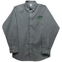 Infant Vive La Fete Green North Texas Mean Gingham Button-Down Long Sleeve Shirt