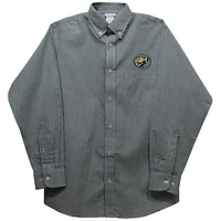 Toddler Vive La Fete Green Bemidji State Beavers Gingham Button-Down Long Sleeve Shirt