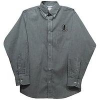 Toddler Vive La Fete Green Loyola Greyhounds Gingham Button-Down Long Sleeve Shirt