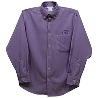 Toddler Vive La Fete Purple University of Sioux Falls Cougars Gingham Button-Down Long Sleeve Shirt