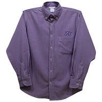 Toddler Vive La Fete Purple University of Sioux Falls Cougars Gingham Button-Down Long Sleeve Shirt