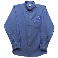 Toddler Vive La Fete Royal Tennessee State Tigers Gingham Button-Down Long Sleeve Shirt