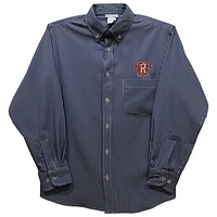 Youth Vive La Fete Navy Radford Highlanders Gingham Button-Down Long Sleeve Shirt