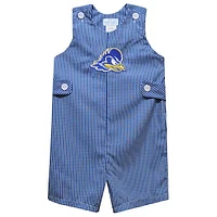 Infant Vive La Fete Royal Delaware Fightin' Blue Hens Gingham Jon Romper