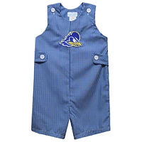 Infant Vive La Fete Royal Delaware Fightin' Blue Hens Gingham Jon Romper