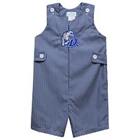 Infant Vive La Fete Blue Drake Bulldogs Gingham Jon Romper