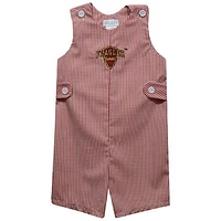 Infant Vive La Fete Crimson Flagler Saints Gingham Jon Romper