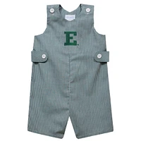 Infant Vive La Fete Green Eastern Michigan Eagles Gingham Jon Romper