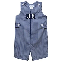 Infant Vive La Fete Royal Jackson State Tigers Gingham Jon Romper