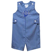 Infant Vive La Fete Royal Indiana State Sycamores Gingham Jon Romper