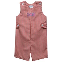 Infant Vive La Fete Crimson Loyola Marymount Lions Gingham Jon Romper