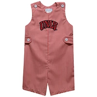 Infant Vive La Fete Scarlet UNLV Rebels Gingham Jon Romper