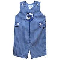 Infant Vive La Fete Blue North Georgia Nighthawks Gingham Jon Romper