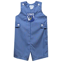 Infant Vive La Fete Blue North Georgia Nighthawks Gingham Jon Romper