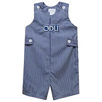 Infant Vive La Fete Blue Old Dominion Monarchs Gingham Jon Romper