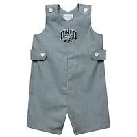Infant Vive La Fete Green Ohio Bobcats Gingham Jon Romper