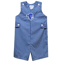Infant Vive La Fete Blue Seton Hall Pirates Gingham Jon Romper
