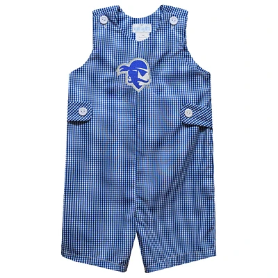 Infant Vive La Fete Blue Seton Hall Pirates Gingham Jon Romper