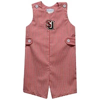 Infant Vive La Fete Red Seattle Redhawks Gingham Jon Romper