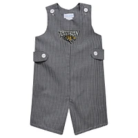 Infant Vive La Fete Black Towson Tigers Gingham Jon Romper