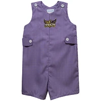 Infant Vive La Fete Purple Tennessee Tech Golden Eagles Gingham Jon Romper