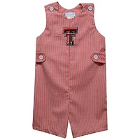 Infant Vive La Fete Red Texas Tech Raiders Gingham Jon Romper