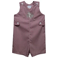 Infant Vive La Fete Maroon Texas Southern Tigers Gingham Jon Romper