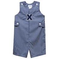 Infant Vive La Fete Navy Xavier Musketeers Gingham Jon Romper