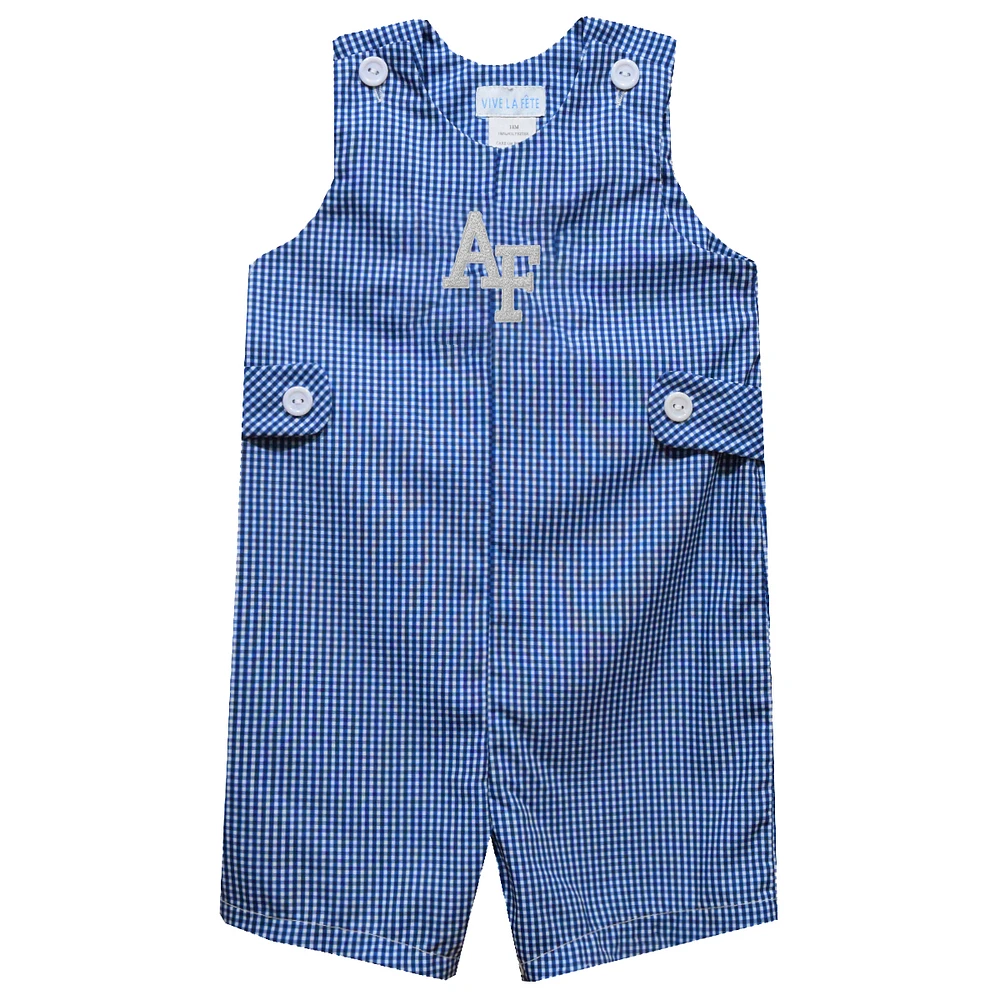 Toddler Vive La Fete Royal Air Force Falcons Gingham Jon Romper