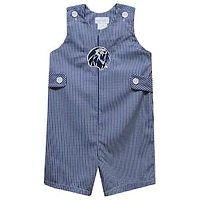 Toddler Vive La Fete Navy Arkansas Fort Smith Lions Gingham Jon Romper