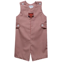 Toddler Vive La Fete Scarlet Arkansas State Red Wolves Gingham Jon Romper