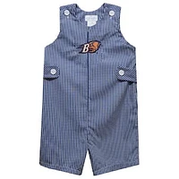 Toddler Vive La Fete Blue Bucknell Bison Gingham Jon Romper