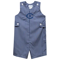 Toddler Vive La Fete Navy UC Davis Aggies Gingham Jon Romper