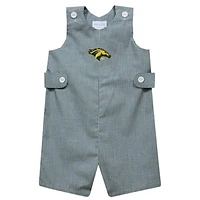 Toddler Vive La Fete Green Cal Poly Pomona Broncos Gingham Jon Romper